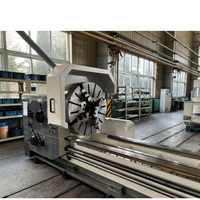 Tour horizontal robuste DL CW61160, longueur de tournage 800 mm, grande diamètre de rouleau, usinage automatique, tour universel