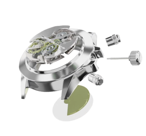 นาฬิกาข้อมือผู้ชายสุดหรู ระบบควอตซ์ ประดับแซฟไฟร์ พร้อมหน้าปัดแบบเข็ม โครโนกราฟ  สามแบบสายให้เลือก และตัวเรือนสแตนเลส - Product Image 4