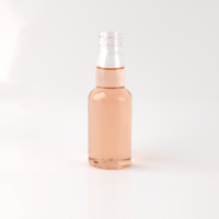 Vide 30ml 50ml Mini PET Rond En Plastique Whisky Vodka Bouteille pour Boisson Liqueur