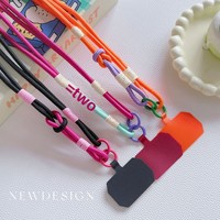 Cordon de téléphone portable anti-perte détachable fait main, nouveau style, sangle de téléphone, lanière pour coque de téléphone