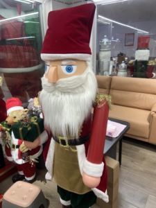 Debout <span class=keywords><strong>grand</strong></span> taille géante grande figurine de Noël en plein air poupée jouets père noël <span class=keywords><strong>casse</strong></span>-<span class=keywords><strong>noisette</strong></span> soldat décoration - Product Image 4