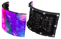 Keluaran baru dinding Video Hd warna penuh P1.25 P1.5 P1.8 P2 P2.5 Rgb dalam ruangan 2K 4K 8K 320*160mm layar Panel fleksibel Digital LED