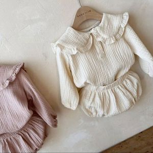 Top estivo per neonati + <span class=keywords><strong>pantaloni</strong></span> per pane 2 pezzi alla moda vestiti per neonate a maniche corte - Product Image 4