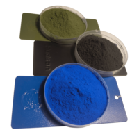 Revêtement en poudre polyester haute saturation pour équipements de jeux, peinture pour bateaux, peinture pour meubles, pulvérisation électrostatique 5B