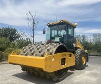 Rouleau compresseur vibrant à tambour unique XS113E de 11 tonnes avec moteur, pompe et moteur électrique haute efficacité – Meilleur prix à vendre