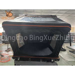 Tente de toit à coque dure triangulaire en aluminium pour 2 à 3 personnes Vente de tentes sur le toit de qualité supérieure - Product Image 5