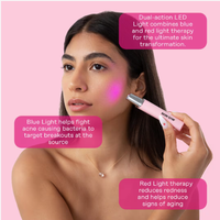 Baguette de beauté faciale électrique rechargeable à haute fréquence pour masseur des yeux, multi sept couleurs