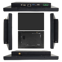 Nuevo Monitor Industrial con Pantalla Táctil LCD de 10.1 Pulgadas RK3562, Android 10, RS232, RS485, 100M RJ45, 2*USB, Marco Abierto, HMI, Kiosco