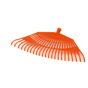 Râteau à feuilles en plastique 23T pour jardin et ferme, outil manuel pour l'herbe - Product Image 1
