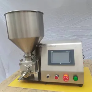 bakery croissant cream filler forming machine semi automatic donut injector donut filling machine price