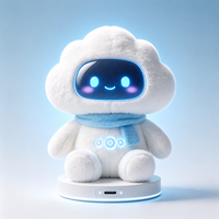 Jouet en peluche intelligent AI personnalisé, animal en peluche interactif avec reconnaissance vocale, fonction de conversation, chant et enregistrement, cadeau OEM ODM