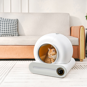 Caja de arena de autolimpieza inteligente con Control de aplicación de <span class=keywords><strong>precio</strong></span> más bajo para gatos Caja de arena de inodoro automática para gatos - Product Image 2