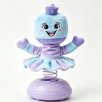 Jouets musicaux amusants Kedi, jouet en peluche dansant, tournesol avec pot de fleurs, cactus