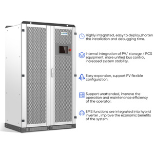 Inversor Conectado a la Red Megarevo MPS50 30kva-500kw, Sistema de Almacenamiento de Energía Comercial, Híbrido Solar con Triple Salida - Product Image 2