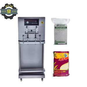 เครื่องซีลสูญญากาศแบบกึ่งอัตโนมัติระบบลม ยี่ห้อ JIAHE สำหรับบรรจุภัณฑ์ข้าว ไก่ ปลา และอาหารอื่นๆ แบบดูดสูญญากาศจากภายนอก - Product Image 4