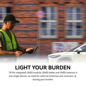 सिंजुरिज़ टी 8 प्रो ग्नास रिसीवर 2 मीटर ड्रॉप प्रतिरोधी उच्च परिशुद्धता स्थिति rtk gns - Product Image 3
