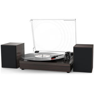 Tourne-Disque <span class=keywords><strong>Vinyle</strong></span> <span class=keywords><strong>Enregistreur</strong></span> Portable de Haute Qualité avec 2 Haut-Parleurs Externes Lecteur Gramophone Audio et Lecteur de Disques Vinyles - Product Image 1
