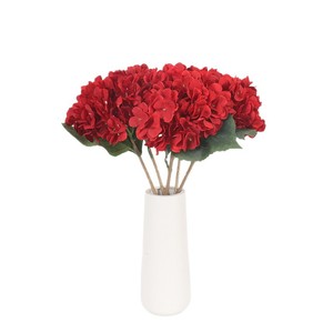 Jessie Artificial Hydrangea <b>Single</b> Stem 45cm Silk <b>Flower</b> Waterproof For Wedding Home Hotel Decoration - Product Image 5