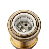 Douille de plafonnier E26 E27 DIY, support de lampe avec fil électrique tressé coloré de 1 m