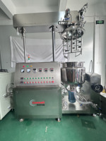 Ligne de production cosmétique de dentifrice lotion crème équipement mélangeur sous vide homogénéisateur émulsifiant faisant la machine