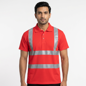 Camisetas Polo de Alta Visibilidad para Hombre, Ropa de Seguridad con Logotipo Personalizado, Reflectante, Impermeable, en Oferta - Product Image 1