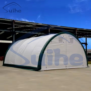 Abri <span class=keywords><strong>de</strong></span> stockage galvanisé pour bâtiment avec double treillis temporaire extérieur étanche personnalisé - Product Image 6