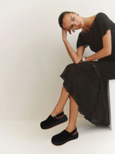 लोकप्रिय ब्रांड महिलाओं की समायोज्य पर्ची पर मंच गोल पैर पैर के अंगूठे के चूने सभी मौसमों से बाहर ऊपरी रबर को छोड़ दिया - Product Image 4