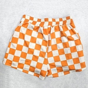 <span class=keywords><strong>Shorts</strong></span> de Playa con Estampado a Cuadros y Cintura Elástica, <span class=keywords><strong>Shorts</strong></span> Casuales con Cordón para Mujer - Product Image 4