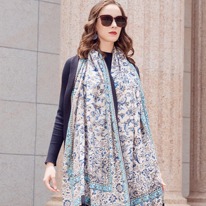 Manxiang Handmade <strong>Wool</strong> Fashion Designer <strong>Shawl</strong> Poncho Winter Fall Scarf - Product Image 3