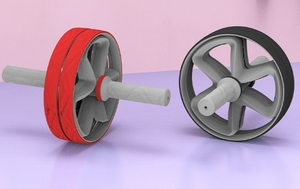 Thiết Kế Mới Bụng Bánh Xe Con Lăn AB Đôi Bánh Xe Huấn Luyện Viên Bụng Bài Tập Cho Phòng Tập Thể Dục Và Nhà Bụng Bánh Xe - Product Image 6