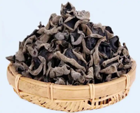 Vente en gros Emballage en vrac AD Tranches de champignons noirs séchés Carotte fraîche Légumes séchés au four Motif de poudre Poivre noir pur