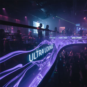 หน้าจอแสดงผลแบบโฮโลแกรม LED ติดผนังโค้งสำหรับโรงภาพยนตร์ล็อบบี้การสร้างแบรนด์โรงภาพยนตร์ - Product Image 1