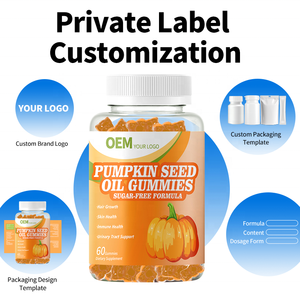 ซัพพลายเออร์เยลลี่สกัดน้ำมันเมล็ดฟักทองแบบไร้น้ำตาลที่ปรับแต่งได้อย่างยืดหยุ่น  จัดส่งแบบ FBA  มีสินค้าจำนวนมาก  ได้รับการรับรองมาตรฐาน COA ผ่านการทดสอบ - Product Image 2