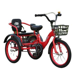 Новые детские игрушки <span class=keywords><strong>3</strong></span> колесный детский трехколесный велосипед игрушки 16-дюймовый стальной розовый синий трехколесный велосипед для детей 5 лет - Product Image 1