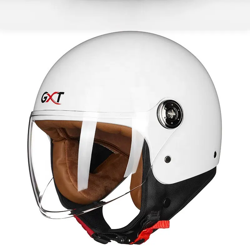 GXT Electric Scooter Helmet Warm Retro Motorbike Safety Helmet Fashion Personalized Helmet