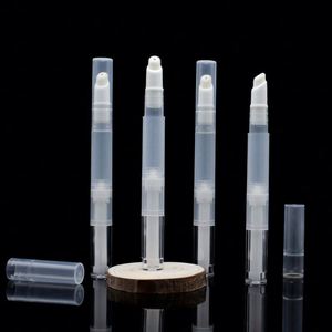 Stylo cosmétique rotatif transparent personnalisé avec logo, vide, en plastique de haute qualité, 2ml, 4ml, 6ml, pour rouge à lèvres, outils de maquillage, et dissolvant d'huile pour cuticules des ongles - Product Image 3