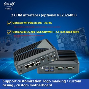 Yanling N1321 Máy Tính Công Nghiệp Với Mini N100 Bộ Vi Xử Lý 8 GPIO Giao Diện Mở Rộng DDR4 RAM Và Ổ Cứng SSD Sản Phẩm Mới - Product Image 2