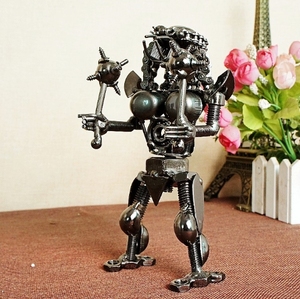 Зверь стальной воин робот металлические поделки - Product Image 6