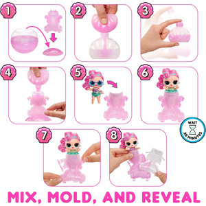 <span class=keywords><strong>LOL</strong></span> Surprise Série Sirènes – Boîte Mystère Surprise de Poupées à Collectionner – Jouet de Jeu d'Imitation – Cadeau pour Filles, Enfants et Tout-petits - Product Image 4