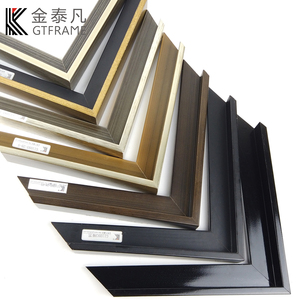 Bán Sỉ Khung Vải Bố Gỗ Trơn Cổ Điển Đơn Giản Màu Đen 66H * 35W Kiểu Cổ Điển Đặt Làm Tranh - Product Image 1