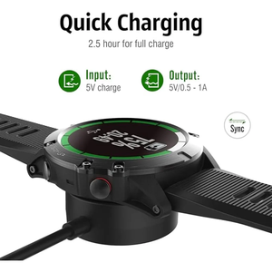 Cargador y Cable de Carga USB (Material TPE) para <span class=keywords><strong>Watch</strong></span> <span class=keywords><strong>2</strong></span> Classic/Sport/2018/WiFi/<span class=keywords><strong>4G</strong></span>/Pro/ Design - Product Image 6
