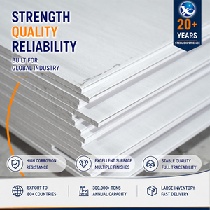 ASTM Standard 316L Brushed Finish 0.5mm 4'x8' <b>Pickled</b> GB T3280 Stainless Steel Sheet for Roofing System - Product Image 1