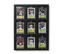 Présentoir pour cartes gradées PSA, cadre en mousse pour 9 cartes, pour cartes de baseball, de football et de sport