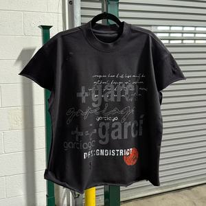 Camiseta sin mangas de algodón 100% personalizada con estampado de hip hop, estilo streetwear para hombre, de corte holgado, hombros anchos y de alta calidad. - Product Image 2