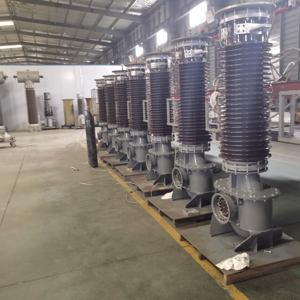 Transformador de Corriente Toroidal Monofásico Dika de 110KV 126KV de Alta Tensión para Exteriores, Modelo LB6, Corriente Nominal de 40A - Product Image 2