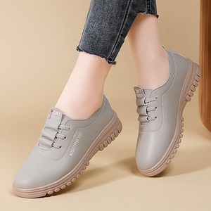 Colección <span class=keywords><strong>de</strong></span> verano 2025, superventas, zapatos planos <span class=keywords><strong>de</strong></span> cuero genuino <span class=keywords><strong>para</strong></span> <span class=keywords><strong>mujer</strong></span>, mocasines informales <span class=keywords><strong>de</strong></span> suela blanda <span class=keywords><strong>de</strong></span> gran tamaño, zapatos <span class=keywords><strong>de</strong></span> estilo <span class=keywords><strong>para</strong></span> <span class=keywords><strong>caminar</strong></span> - Product Image 4