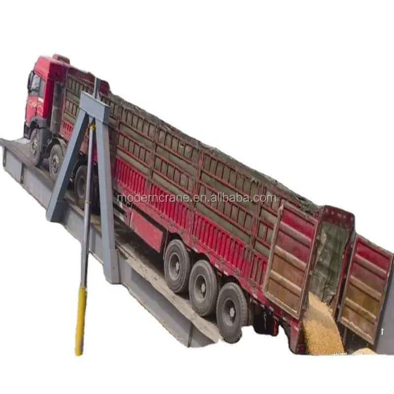 container unloading dumper container discharge dumper truck dumper system