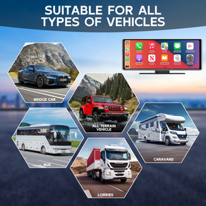 Écran universel Carplay 11.36 pouces 2KR <span class=keywords><strong>Esolution</strong></span> pour BMW Ford Lexus Opel Buick sans fil Android Auto Navigation écrans tactiles - Product Image 4