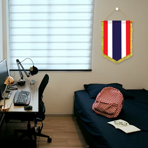 Banderas Pequeñas para Coche de 20x30cm al por Mayor, Decoración de Pared de Tailandia, Adornos Pequeños, Impresión Digital, Accesorios para Exhibición Colgante - Product Image 4