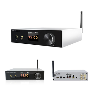Cloudyx CL-600B PRO Centre audio réseau HiFi |   Amplificateur domestique 3 canaux DAC/DSP <span class=keywords><strong>WiFi</strong></span> 6 avec micro sans fil UHF pour karaoké et streaming - Product Image 1